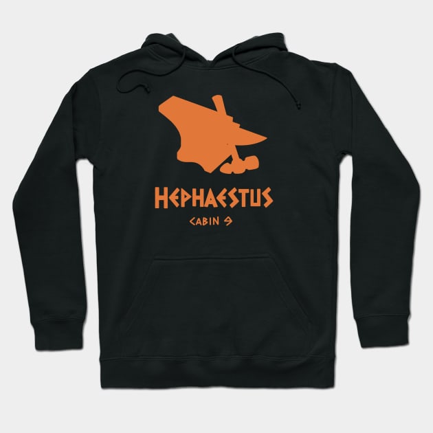 Hephaestus symbol cabin 9 Hoodie by maxtrology